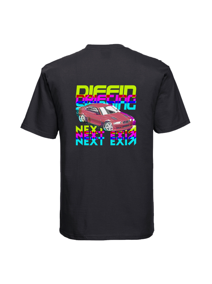 Next Exit BMW E36 Drift T-Shirt
