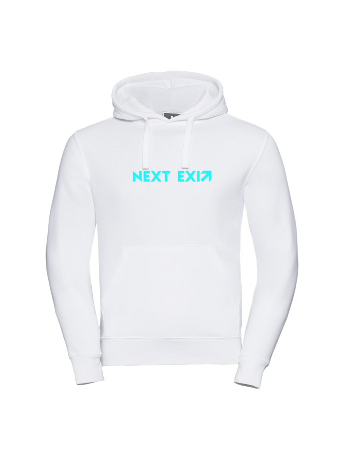 Next Exit 180SX White Hoodie