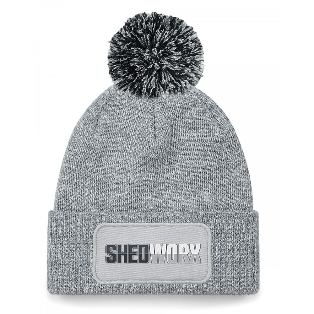 Shedworx Logo Beanie Hat Grey