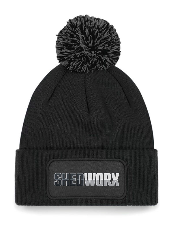 Shedworx Logo Beanie Hat Black